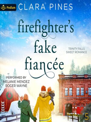 cover image of Firefighter's Fake Fiancée
